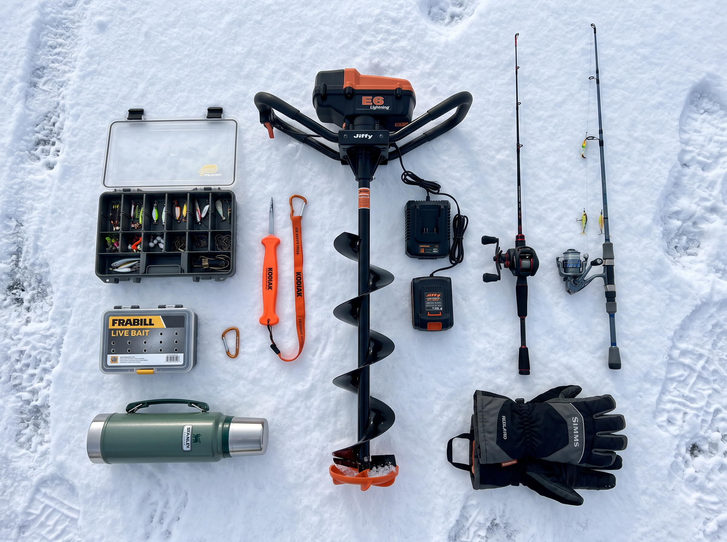 Premium ice fishing equipment